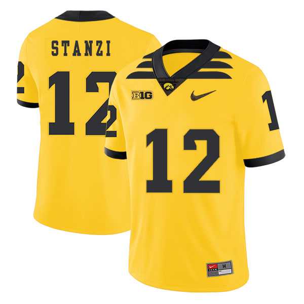 Iowa Hawkeyes 12 Ricky Stanzi Yellow College Football Jersey Dzhi,We sell and wholesale Iowa Hawkeyes 12 Ricky Stanzi Yellow College Football Jersey Dzhi on line form chian!